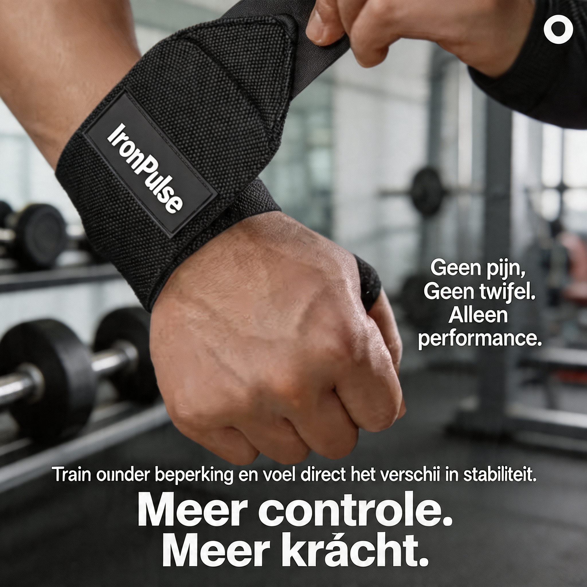 IronPulse Wraps - Zwart